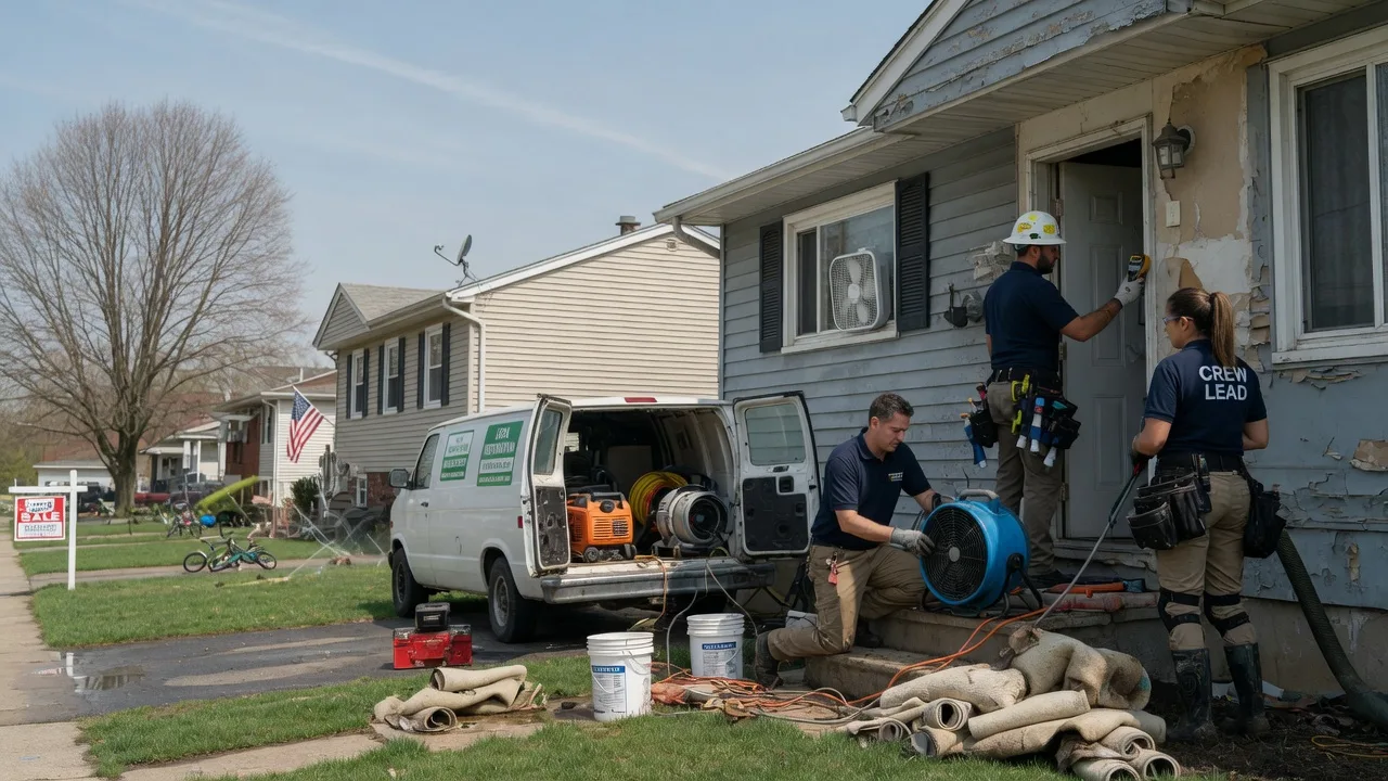 Flood Cleanup in Paulsboro, NJ near me